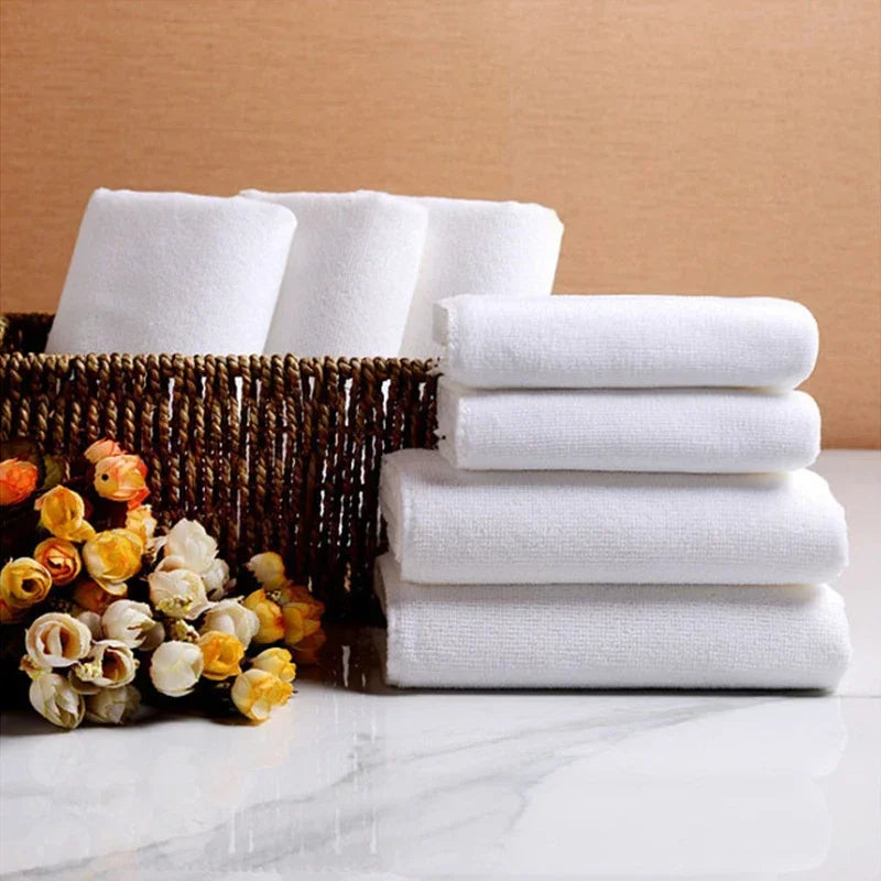 Absorbent Thickened Microfiber Hotel & Bathroom Cleaning Towels - Multiple Sizes