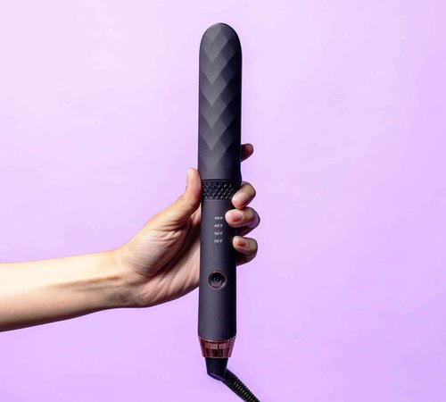 SUTRA Professional Styling Wand | 2-in-1 Hair Straightener/Flat Iron, and Curling Iron, Curl, Wave, or Straighten Hair, 4 Heat Settings, 1-inch, Black,1 Count (Pack of 1)