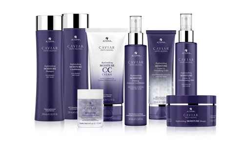 Alterna Haircare CAVIAR Anti-Aging Replenishing Moisture Shampoo and Conditioner Standard Set, 8.5oz each | Protects, Restores and Hydrates | Sulfate Free