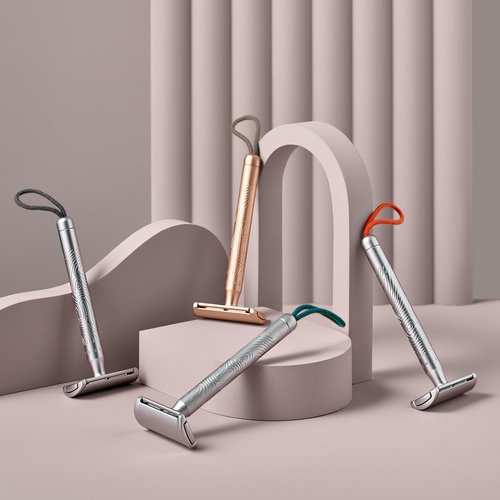 MÜHLE COMPANION Unisex Safety Razor, Rosegold