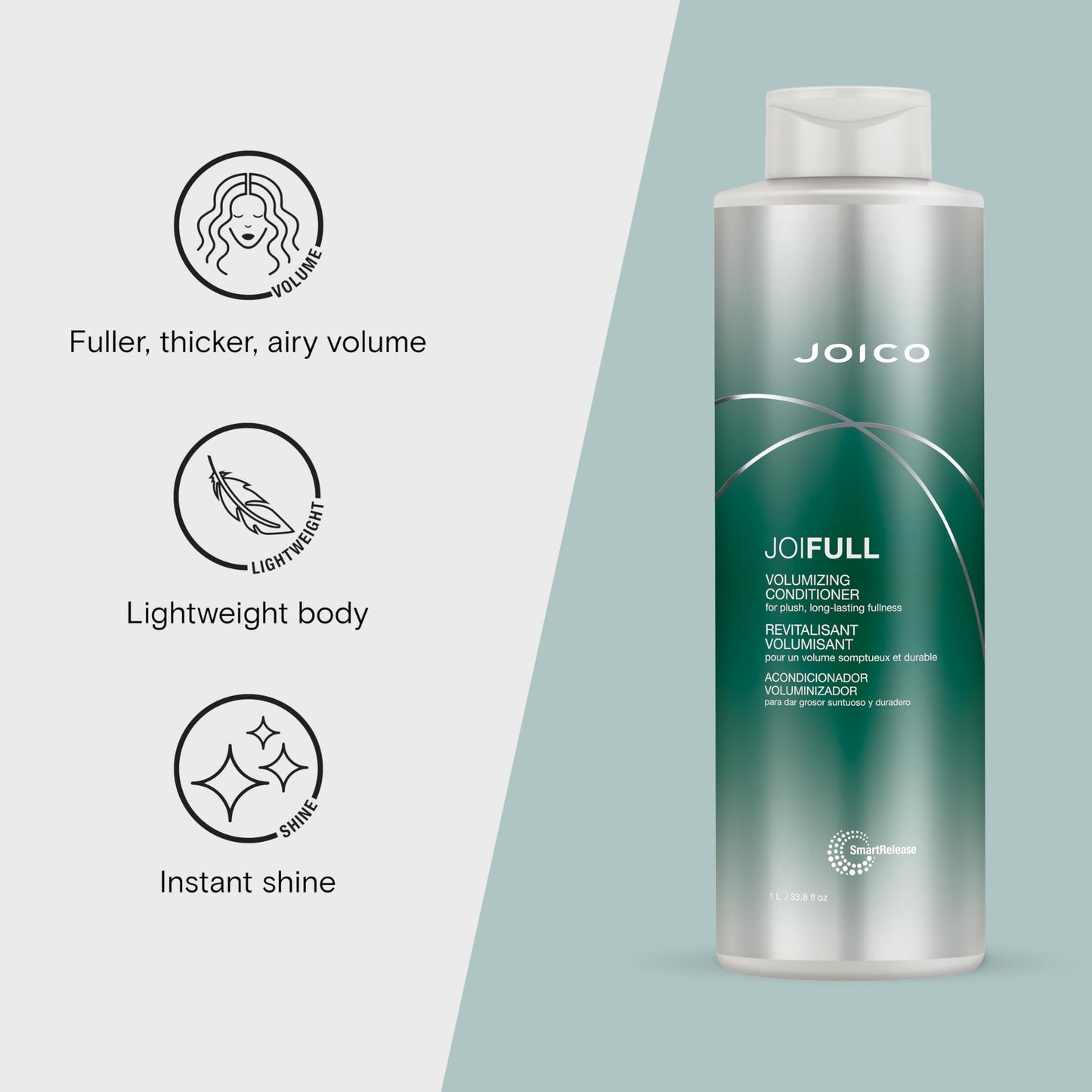 Joico JoiFULL Volumizing Shampoo & Conditioner Set 33.8 oz