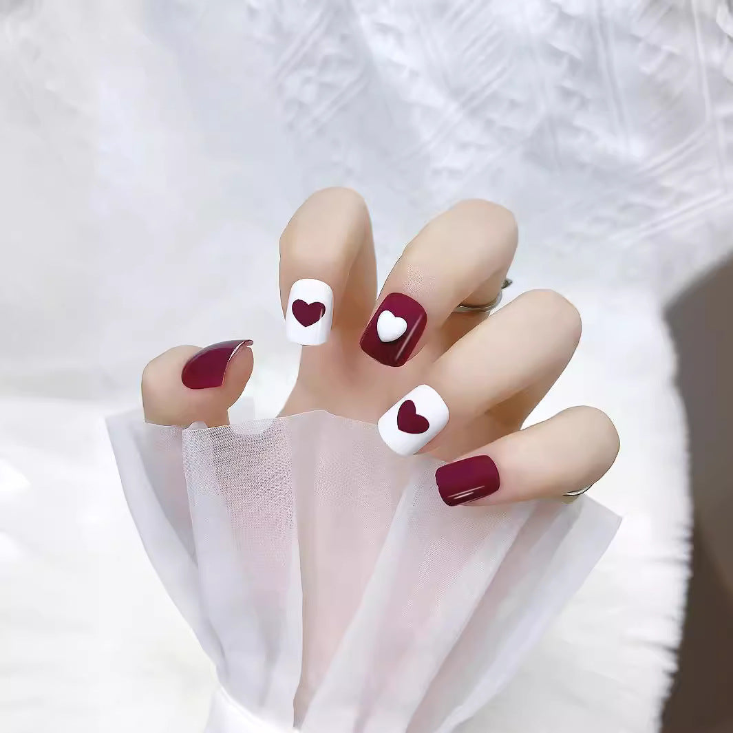 European, American & French Style Fake Nail Patch Set for Nail Art