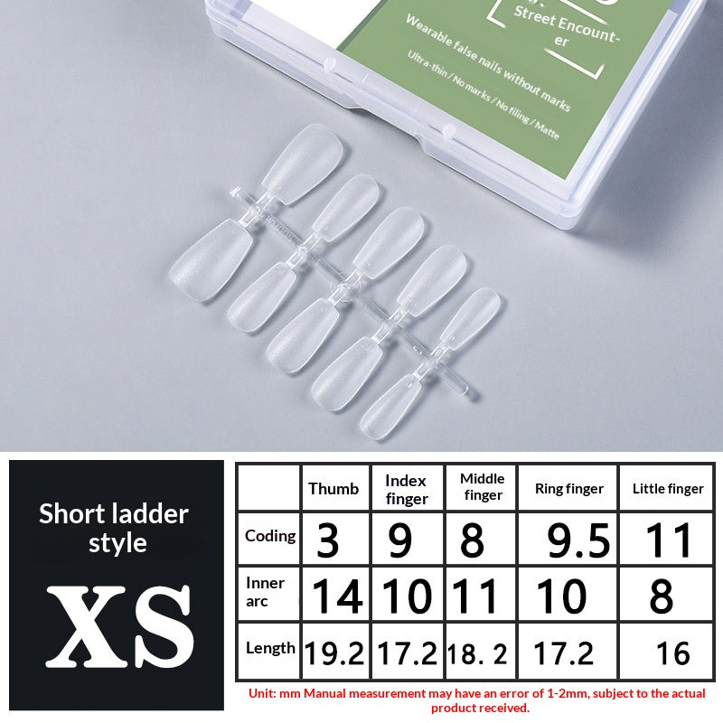 Handmade Long Wear Nail Tips Set - Various Styles & Sizes for Women