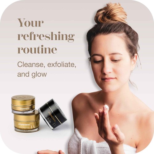 InfiniteAloe réparneu Skin Polish, Face Neck and Chest Microdermabrasion Polish for Rejuvenated Facial Skin - 1.7oz