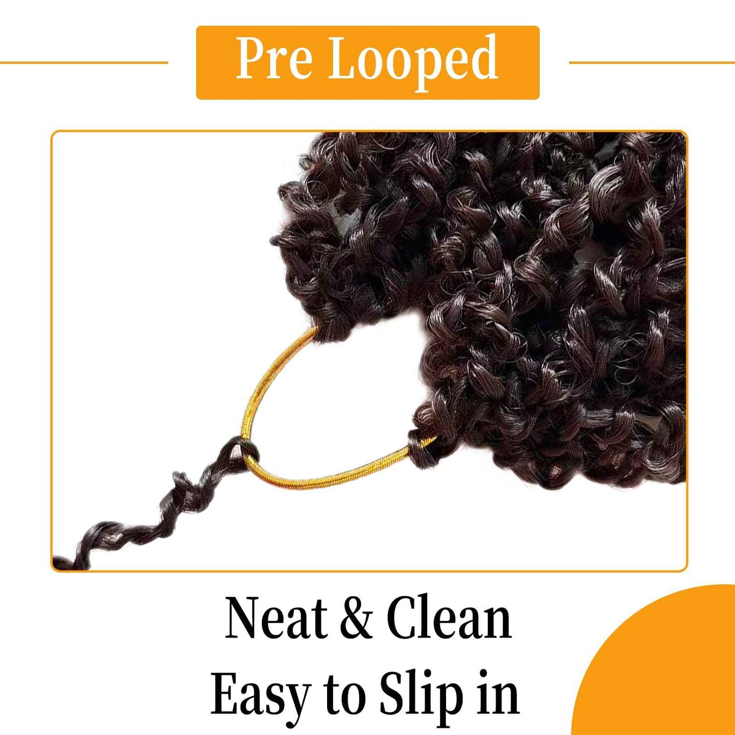 16 Inch Pre-Looped Yanky Twist Crochet Hair, 30 Strands/Pc, Mini Passion Twists, Senegalese Braiding Hair (4#, 8 Pcs/Pack)