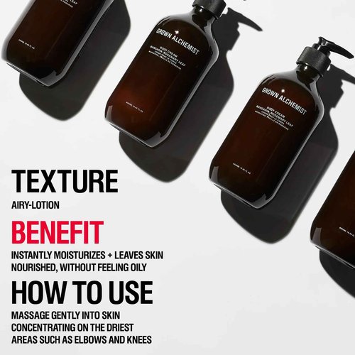 Grown Alchemist Body Cream - Mandarin and Rosemary Leaf. Nourishing Moisturizer Cream, Repairs and Balances Dry Skin (500ml).