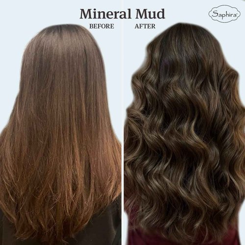 Saphira Mineral Treatment Shampoo for Fine, Thin and Color-Treated Hair, Sulfate-Free, Paraben-Free, Strengthens, Volumizes and Defines Weak and Fragile Hair, 34 Ounce