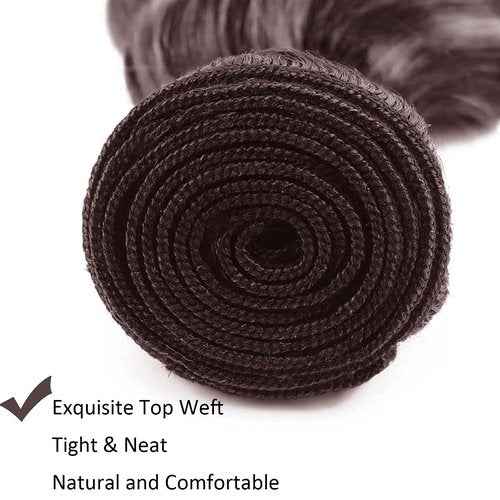 Fabimiya Bundles Human Hair Deep Wave P4/GREY Human Hair Bundles Unprocessed Brazilian Virgin Hair Bundles P4/GREY Human Hair Bundles Quick Weave Hair Extension