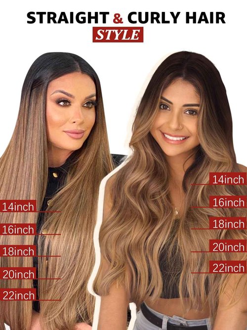 SAFIRENY Clip in Hair Extensions Real Human Hair Balayage Chocolate Brown To Caramel Blonde 18 Inch 120g Natural Straight Clip On Hair Extensions 6pcs Per Set with 18 Clips (#4/27/4,18")