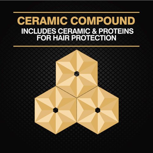 CHI Original Flat Iron Hair Straightener, Ceramic Floating Plates for Smooth Finish, Quick Heat Up Styling Tool, On/Off Switch, 1.25", Prosecco Please