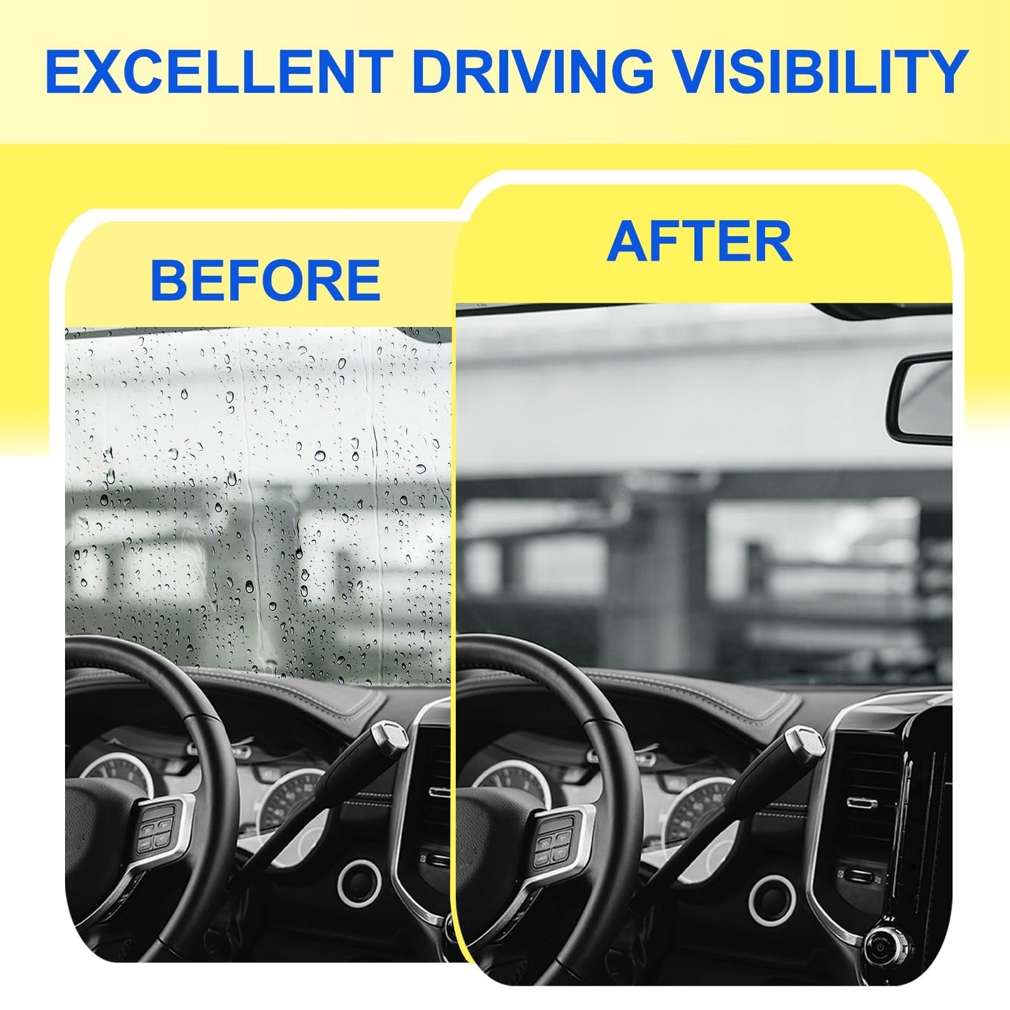 OEM Quality 13"+13" Premium All-Seasons Durable Stable and Quiet Windshield Wiper Blades-J Hook Wipers(Set of 2)