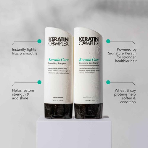 Keratin Complex - Keratin Care Retail Kit - Keratin Care Shampoo & Conditioner 13.8 oz each & 5 fl oz Keratin Obsessed