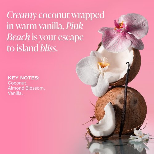 Saltair Body Oil and 2-Pack Serum Deodorant Set – Hydrating After-Shower Moisturizer and AHA Roll-On for Odor Control – Pink Beach Scent