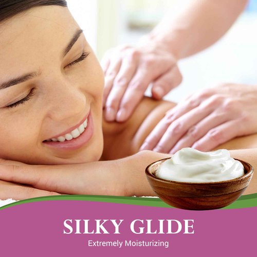 Organic Naturals Bamboo Silk Massage Lotion by Lotus Touch - 100% Pure Bamboo Silk Powder, Green Tea Extract & Aloe Vera - Unscented - Moisturizing, Fast Absorbing - Soft, Silky Glide - 1 Gallon