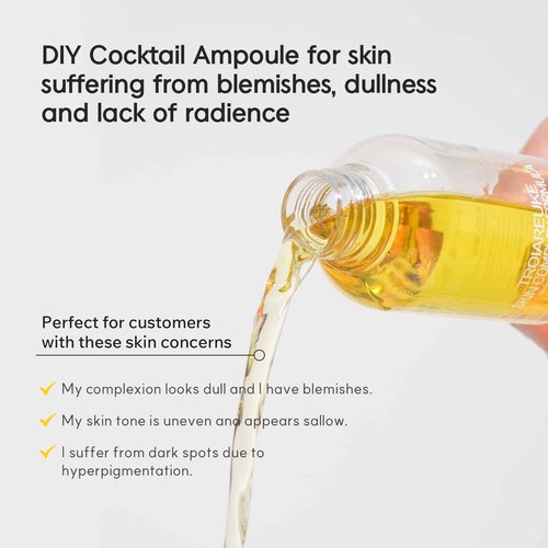 TROIAREUKE H+ Cocktail Ampoule Toner (2.37 Fl. Oz., Yellow)