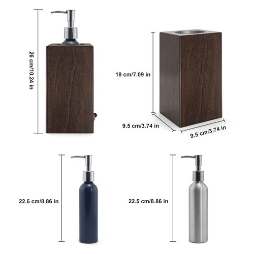 Walnut Wood Massage Oil Warmer Automatic Heating Faster with 2 Massage Oil Pump Bottles Lotion Warmer Dispenser Heated 122-140°F Suitable for Salon Spa Electric Oil Warmer Massage Elitzia ETOH01