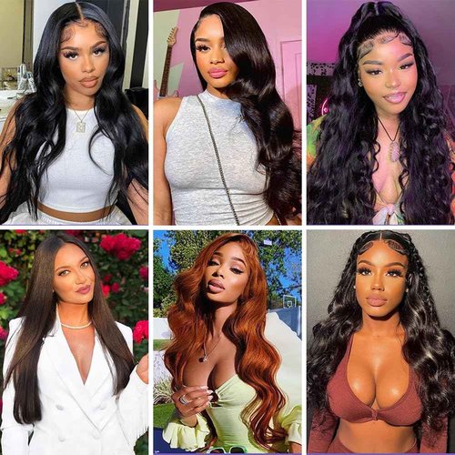 Fopeela 12A Human Hair Bundles Body Wave Bundles Human Hair 16 18 20 22 Inch 100% Unprocessed Brazilian Virgin Hair Body Wave 4 Bundles Human Hair Extensions for Women