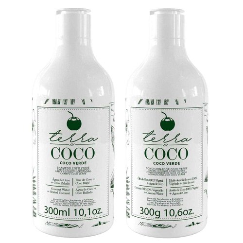 YBERA PARIS Terra Coco Verde Home Care | Vegan | Extremely Dry & Worn Hair | Vitamin B, Sodium and Potassium | Removes Dead Cells | Promotes Hair Growth | Combats Weakness & Hair Loss | Set of 2