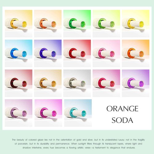 VENALISA V5 Gel Nail Polish Kit of 22 Pcs With Color Display Card Semi-transparent Jelly Gel Polish Set Sheer Red Black Green Soak Off Salon Nail Art DIY at Home Manicure