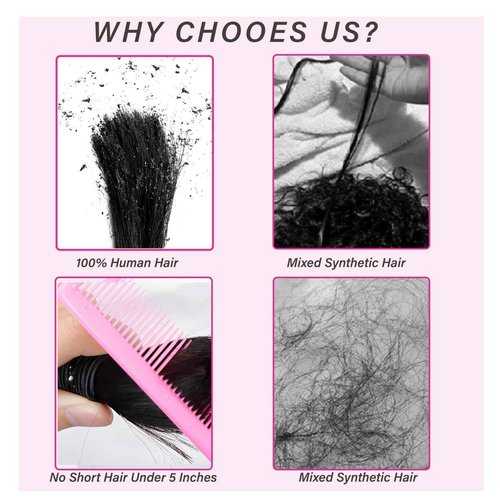 Human Braiding Hair for Boho Braids Human Hair Water Wave 26 Inch 2 Bundles 100g Wet and Wavy Human Hair for Boho Knotless Braids Bulk Boho Human Hair Extensions (Natural color, 26 inch)