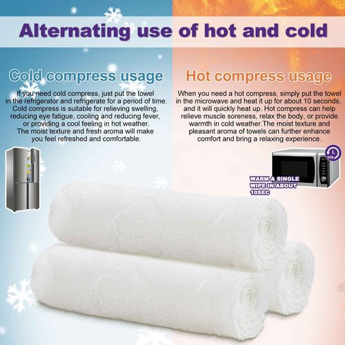 Moist Cotton Towel Bulk Moist Towelettes Individually Wrapped,White Towel Services,Refreshment Pre Moistened Towels for Dentist Travel Sport Party Hotel 200,Lavender