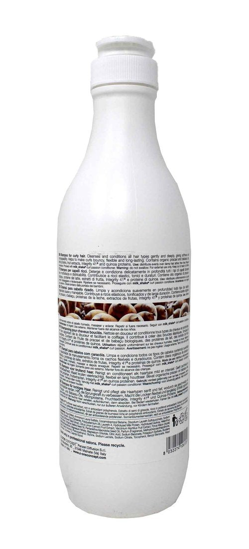 milk_shake Curl Passion Curly Hair Shampoo - SLES Free Shampoo for Curly Hair 33.8 oz