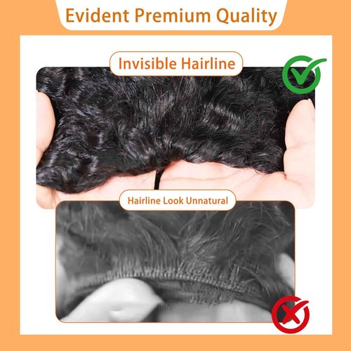 Prtyopp Kinky Curly Half Wig Human Hair Curly 3 In 1 Glueless Drawstring Seamless Flip 20 Inch Half Wigs Headband Wig for Women Beginner Friendly 200 Density