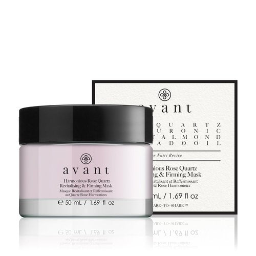 AVANT Beauty Sleeping Mask, Improves Radiance, Firms and Revitalises, Harmonious Quartz Revitalising Firming Mask, 1.7 oz
