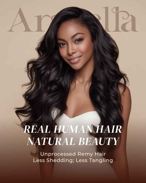 Arabella 5x6 Wear and Go Glueless Wigs Human Hair 210% Density Glueless Wig 12a Pre Cut Lace Front Wigs Human Hair 100% Pre Bleached Plucked Body Wave Wig (20inch, 5X6 Body Wave)