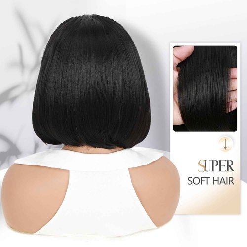 Fancy Hair Braided Wigs for Black Women Straight Cornrow Lace Front Bob Wig with Baby Hair Plucked Glueless Transparent 13X4 Lace Front Wig for Black Women