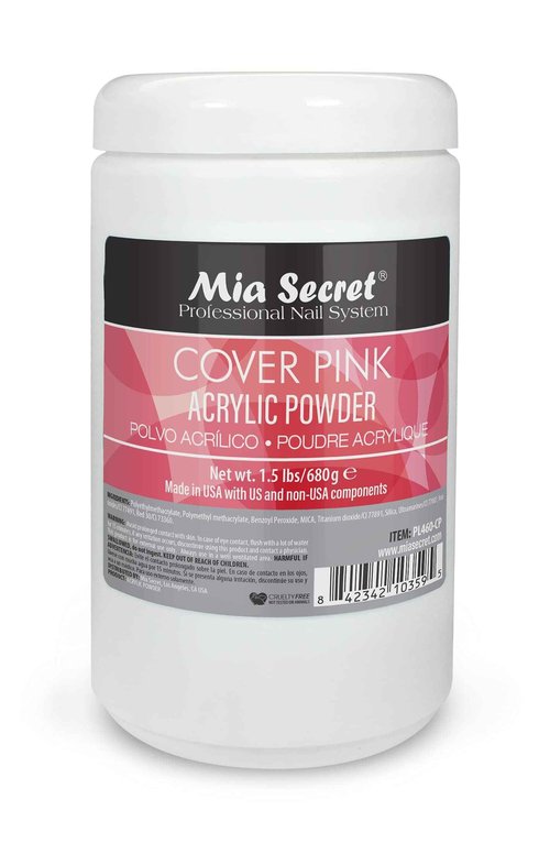Mia Secret Cover Pink Acrylic Powder - 1.5 lbs.