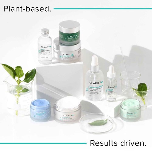 ClarityRx Feel Better Hyaluronic Acid Face Moisturizer, Natural, Plant-Based Moisturizing Cream with Jojoba Oil & Hyaluronic Acid for Hydration, Smooths Dry, Aging Skin, No Parabens, All Skin Types