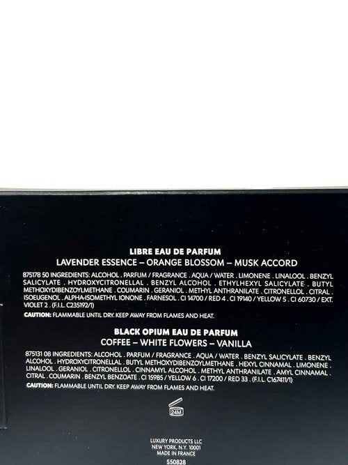 Yves Saint Laurent Mini Black Opium & Libre Eau de Parfum Set