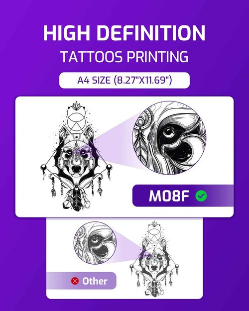 Phomemo Wireless Tattoo Stenicl Printer, Stencil Printer for Tattooing,Bluetooth Tattoo Printers for Tattoo Artists & Beginners with 1 Carry Case