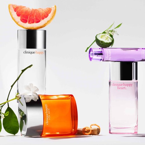 Clinique Happy Eau de Parfum Spray | Notes of Grapefruit, Bergamot, Hawaiian Wedding Flower + Spring Mimosa | Perfumes for Women, 3.4 Fl Oz