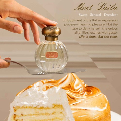 Tocca Laila Women's Perfume, 1.7 oz. (50 ml) - Bergamot, Vanilla & Amber, Sweet and Decadent Eau de Parfum