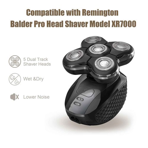Shaver Replacement Head Compatible with Remington Electric Shaving Model SPR-XR7000,for Bald Men.(4packs)