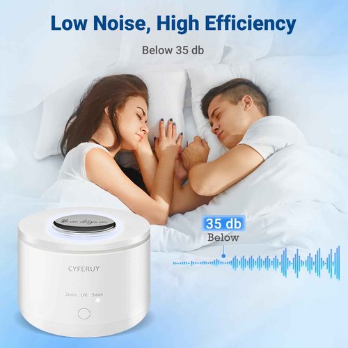 Ultrasonic Retainer Cleaner - 45kHz Retainer Cleaner Machine Dental Cleaning Pod for Dentures, Mouth Guard, Night Guard, Toothbrush Heads, Jewelry with 3 Modes & 160ML Capacity