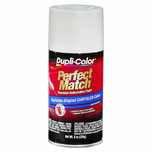 Dupli-Color EBCC03627-6PK Perfect Match Automotive Spray Paint – Chrysler Bright White, PW6/GW6/PW7/GW7 – 8 oz. Aerosol Can, 6-Pack