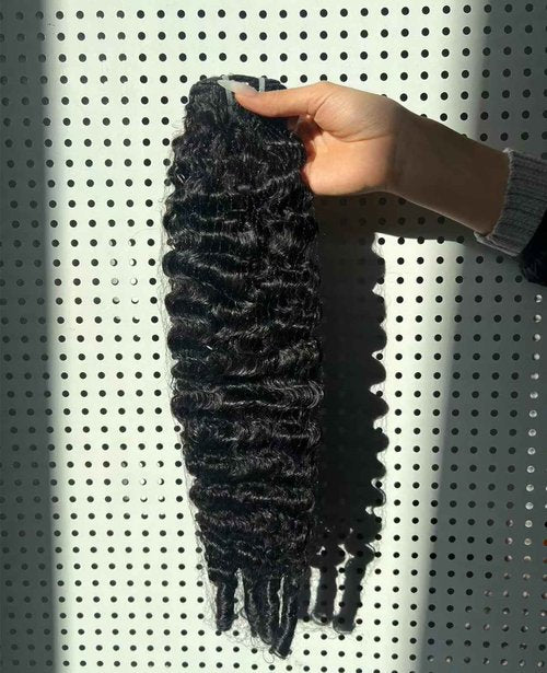 Lemoda Burmese Curly Bundles Human Hair 14 14 14 Inch 100% Unprocessed Virgin Weave 3 Bundles Real Human Hair Extensions 14A Raw Burmese Curly Human Hair Bundles for Black Women Natural Black