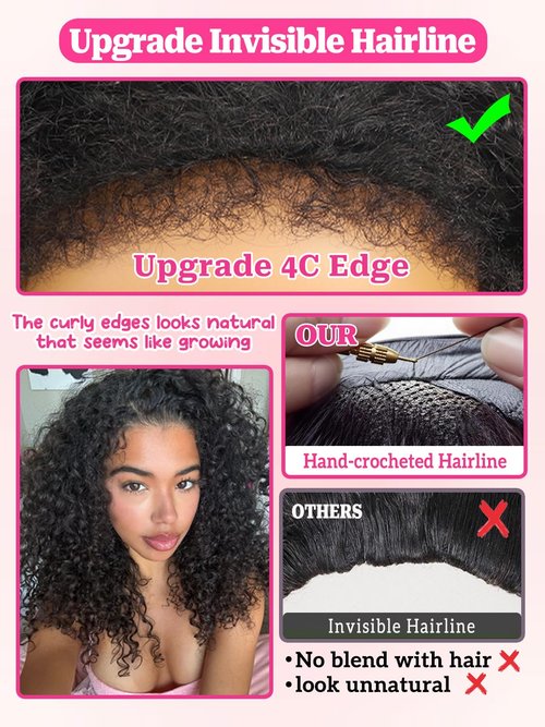 yosly Half Wig Human Hair Water Wave Glueless Wigs Curly Half Wig 3 In 1 Adjustable Drawstring Seamless Flip Over Invisible Hairline Wear Go Beginner Friendly Curly Half Wigs for Women 16 Inch