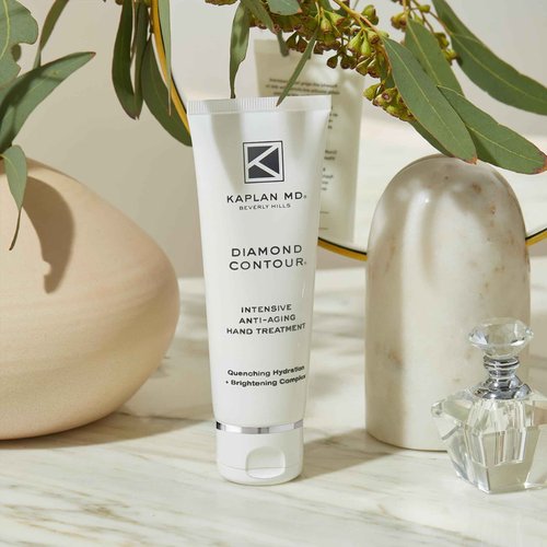 KAPLAN MD Diamond Contour Intensive Anti-Aging Hand Treatment, Quenching Hydration + Brightening Complex, 3.4 fl oz / 100ml