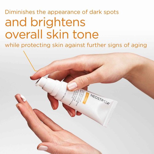 NEOSTRATA Skin Brightener Face Sunscreen Broad Spectrum SPF 35 with NeoGlucosamine, Vitamin E and Grape Extract Non-Comedogenic, 1.4 fl. oz.