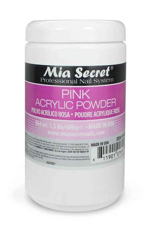 Mia Secret pink Acrylic Powder 1.5 lbs - Made in USA