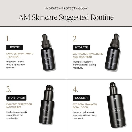 EXO BODY™ Exoceuticals Advanced Body Lotion | Unprecedented Hydration and Tone | Innovative Exosome Skin Care Solutions | 200ML (6.8 fl oz.)