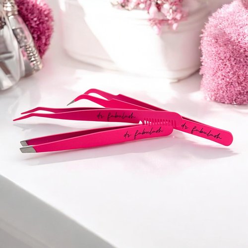 24-Day Lash-Mas Glam Advent Calendar Kit |12 Different False Eyelashes | Black & White Glue | 3 Different Style Tweezers | Scissors & Much More