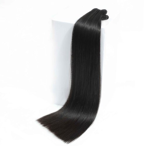 HEPAEA Raw Human Hair Bundles 22 Inch Natural Colors 15A Cambodian Virgin Hair 100% Unprocessed Straight Hair(22 Inch Pack of 2)