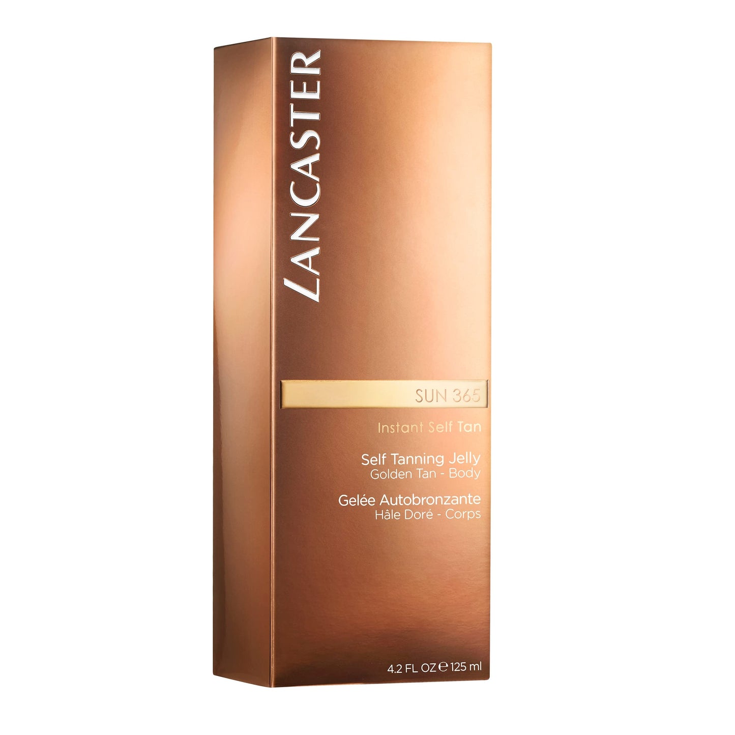 Lancaster Sun 365 Instant Self Tan Body Jelly 125ml | Natural Looking Fake Tan | Gradual Tan for Body