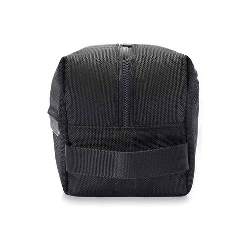 Briggs & Riley Everyday Essentials Kit - Toiletry Travel Bags for Women & Men, Organizer for Vacation, Compact Dopp Kit for Bathroom Accessories, Makeup, & Skincare - Baseline Collection, Black