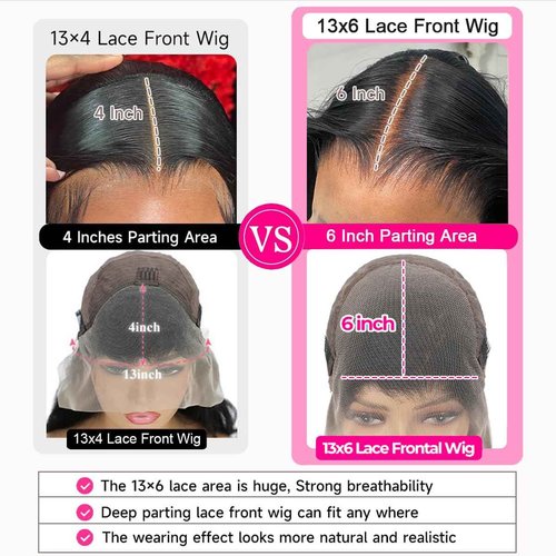 AUOU 30 Inch 13x6 Lace Front Wigs Human Hair 200 Density Straight HD Lace Front Wigs Human Hair Pre Plucked 13x6 Lace Frontal Straight Human Hair Wigs for Women Glueless Wigs Human Hair Natural Color